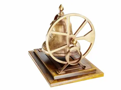 The bell brass 3D model