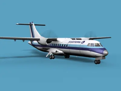 ATR  ATR-42-500 Eastern Express 3D model