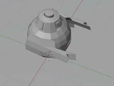 3 LowPoly Robots Characters-animated- Low-poly 3D model