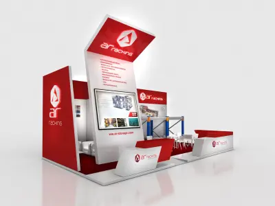 Exhibiton Stand 3D model