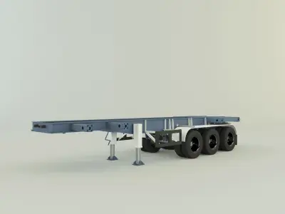 trailer model 161 3D model