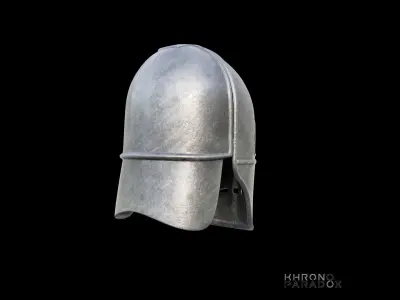 Mk 1 Helmet Low-poly 3D model