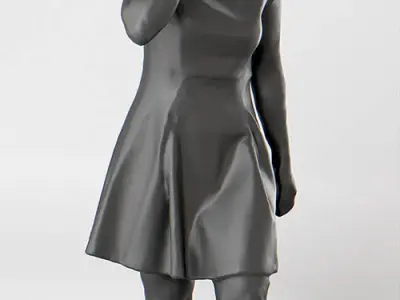 Mary 4D 006 Walking Calling