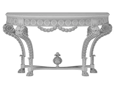 roberto giovannini console table art 878 3D model