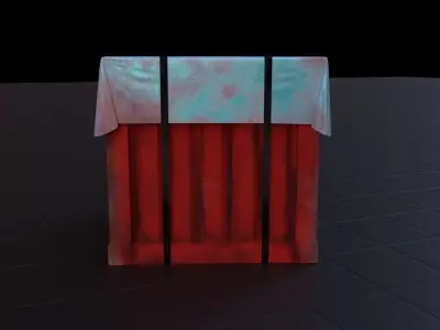 Air Drop Low-poly 3D model purchase