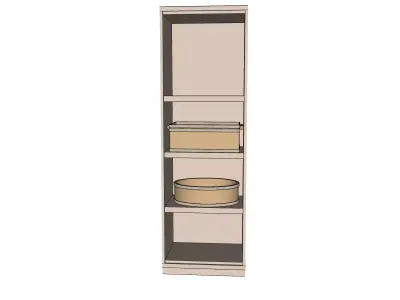 MODULAR - SHELF PART 01 Free 3D model
