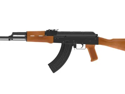 AKM Assault Rifle 3D model