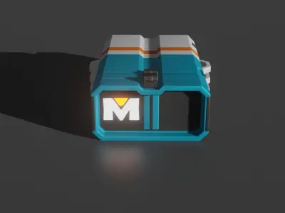 Rocket Launcher 3D model 3