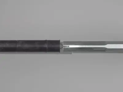 USP-S-LOWPOLY-PBR gun Low-poly 3D model