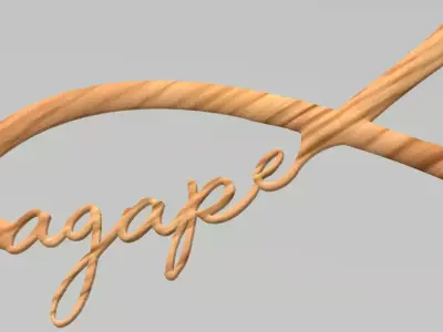 Agape include in Fish 3D model