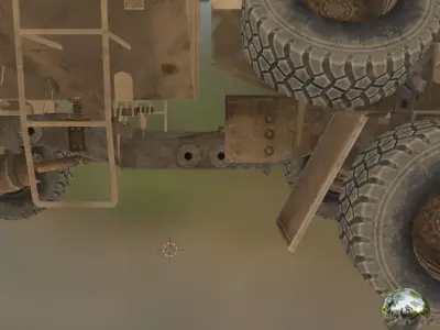 truck vehicle Low-poly 3D model