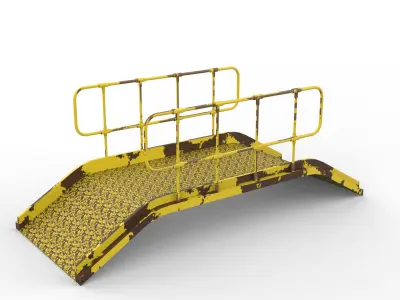  Industrial Platform  3D model