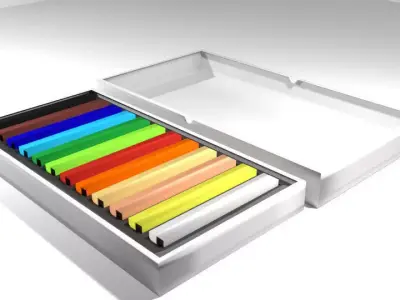 Drawing Tool - Pastel 3D model