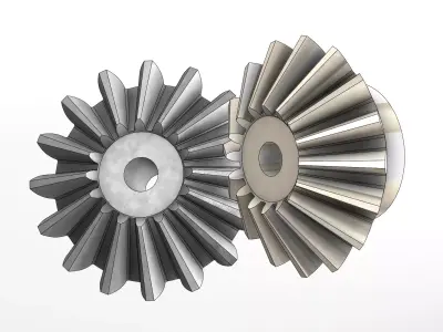 Bevel Gear 3D print model purchase