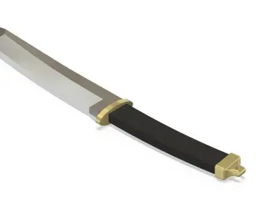 Tanto Knife inspired on HERBERTZ 440 Nr144115 3D print model