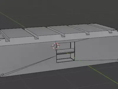 Sci-Fi Military Crate - PBR Game Ready Low-poly 3D model