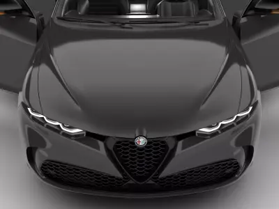 Alfa Romeo Tonale Plug-In Hybrid Q4 2023 HQ 3d model 3D model