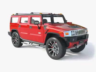Hummer H 2 Specs  3D model