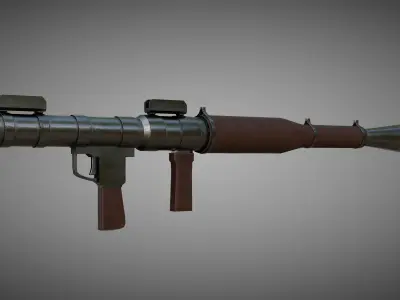 RPG 7 Low-poly 3D model