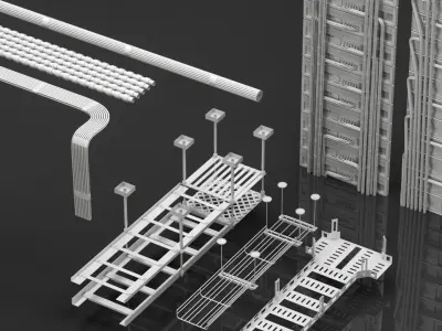Data Center Builder Kit 3D model