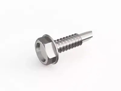 Screw 18 3D model