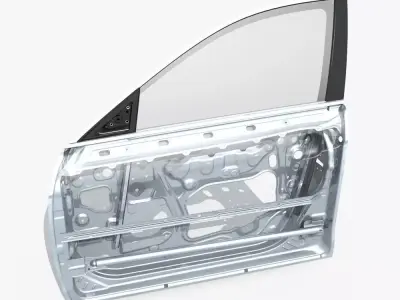  Car Door Structure 01 3D model