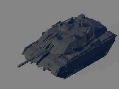 Magach 7C 3D model