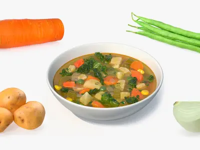  Soup with Vegetables Collection 