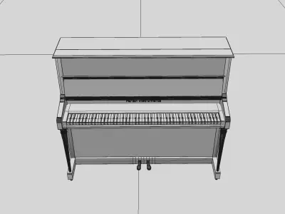 PianoKeyboard piano 3D model