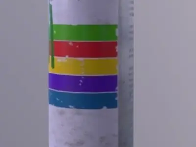 SprayCan Low-poly 3D model