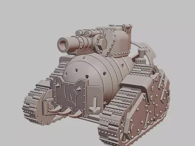 Grot Bomb Tank 3D Printable Model 3D print model