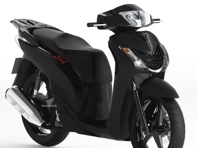 Motorcycle 3D model by omismsn from CGTrader