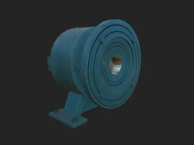 Planetary Gearbox Low-poly 3D model