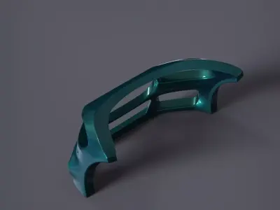 Bumper model STL tuning part  3D model