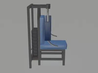 Training Atlas Low-poly 3D model