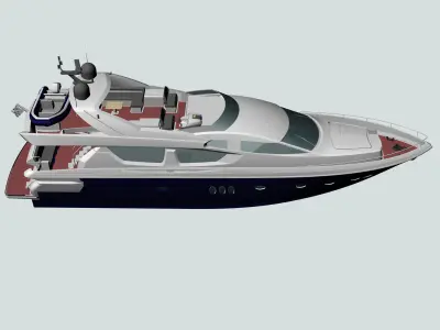 27m Yacht 3D model