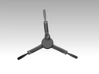 Crane Claw Machine Only Claw  3D model