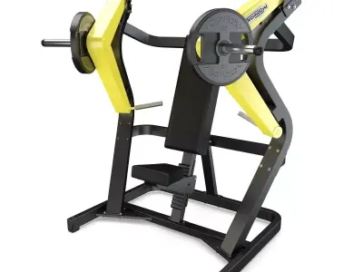 Technogym - Plate Loaded - Chest Press 3D model