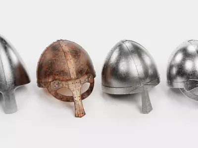 -Viking Helmets- 3D model