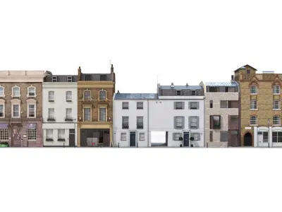 Part of Old Church street  London 3D model