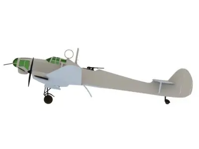 AIRCRAFT FW58B 3D model