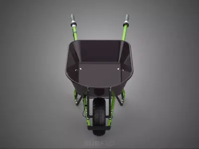 ELECTRIC WHEEL HUB MOTOR DIRECT DRIVE ENGINE WHEELBARROW BARROW 3D model