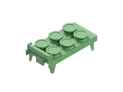 Remote radiator 3D model