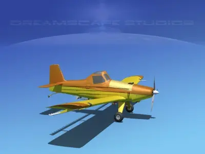 EMB-202A Ipanema V03 3D model