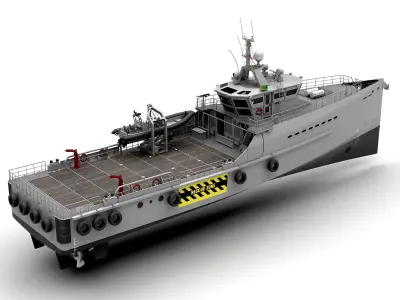  VESSEL  PATROL 3D model
