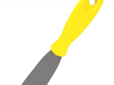 Stanley Scraper One and Half Inch Low-poly 3D model