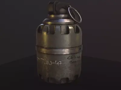 Grenade V3 3D model
