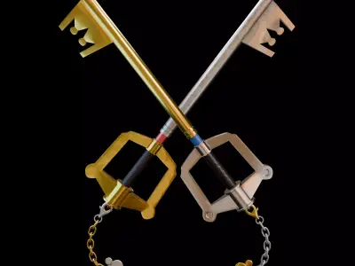 KeyBlades 3D model