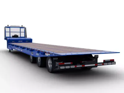 Landoll Traveling Axle 455B-53 3D model