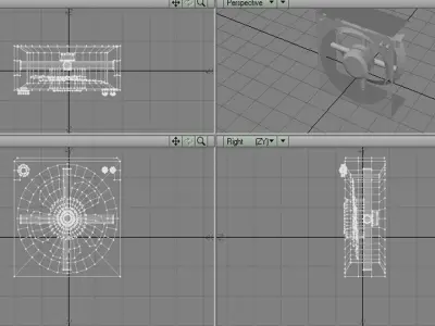 Fan - Boxer 3D model